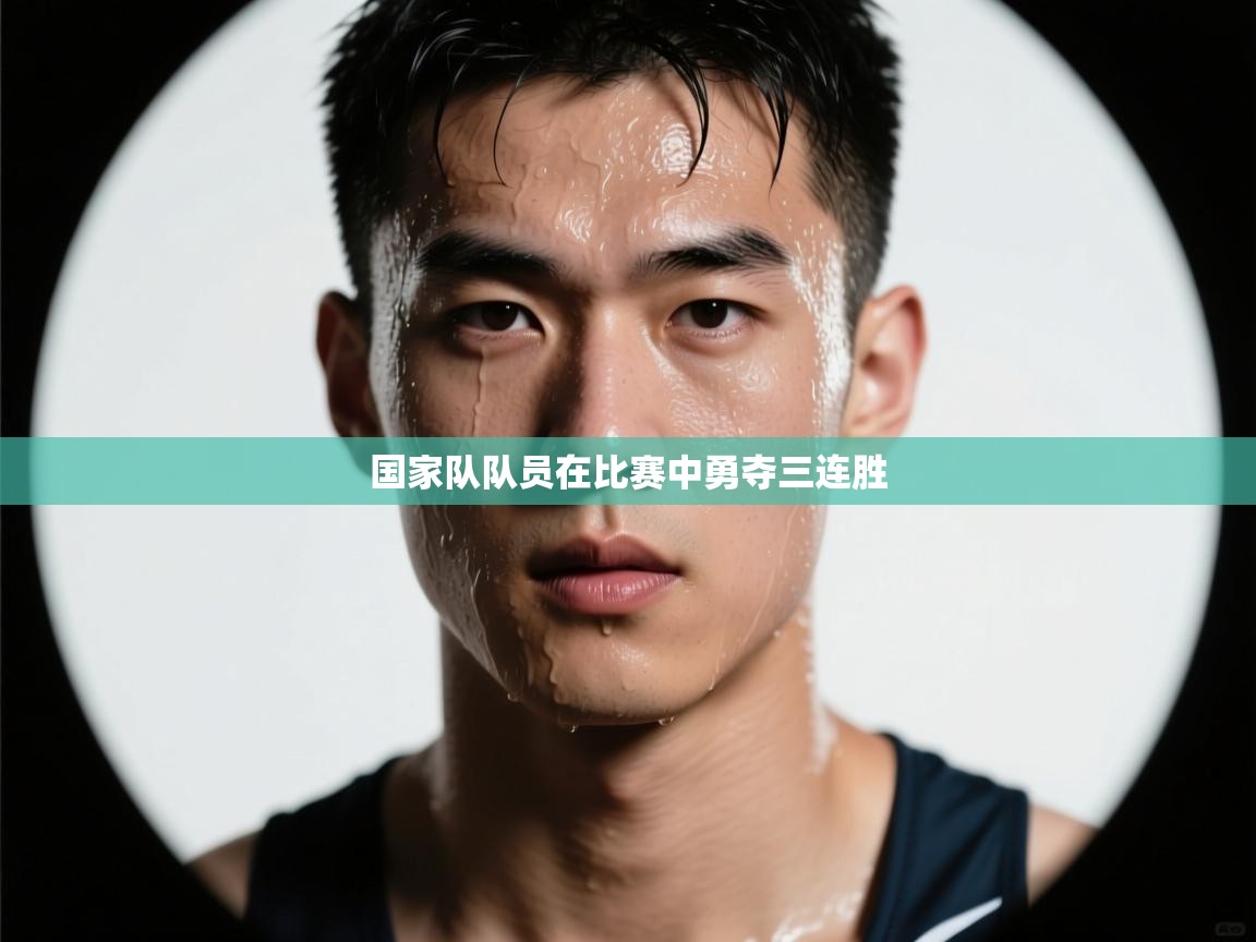 国家队队员在比赛中勇夺三连胜